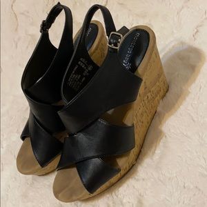 Montego Bay Club black sandals